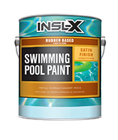 THE PAINT BARN FLOORING AND DECORATING CENTER Rubber Based Swimming Pool Paint provides a durable low-sheen finish for use in residential and commercial concrete pools. It delivers excellent chemical and abrasion resistance and is suitable for use in fresh or salt water. Also acceptable for use in chlorinated pools. Use Rubber Based Swimming Pool Paint over previous chlorinated rubber paint or synthetic rubber-based pool paint or over bare concrete, marcite, gunite, or other masonry surfaces in good condition.

OTC-compliant, solvent-based pool paint
For residential or commercial pools
Excellent chemical and abrasion resistance
For use over existing chlorinated rubber or synthetic rubber-based pool paints
Ideal for bare concrete, marcite, gunite & other masonry
For use in fresh, salt water, or chlorinated poolsboom